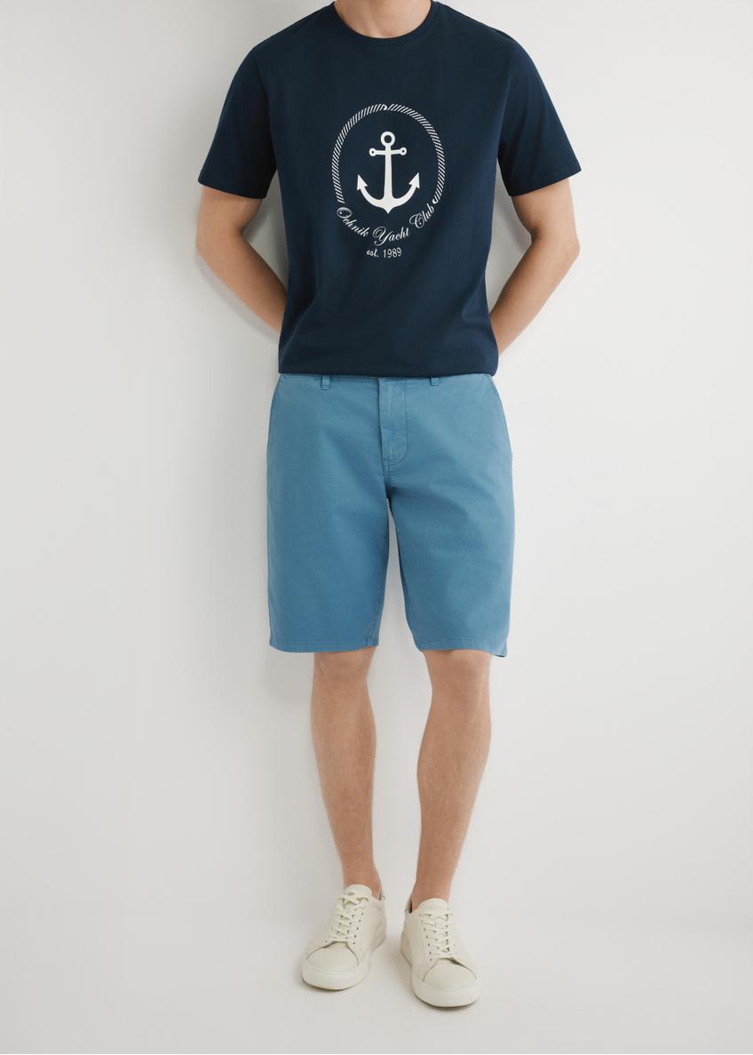 Чоловічі блакитні шорти SZOMT-0029-7B(W26)