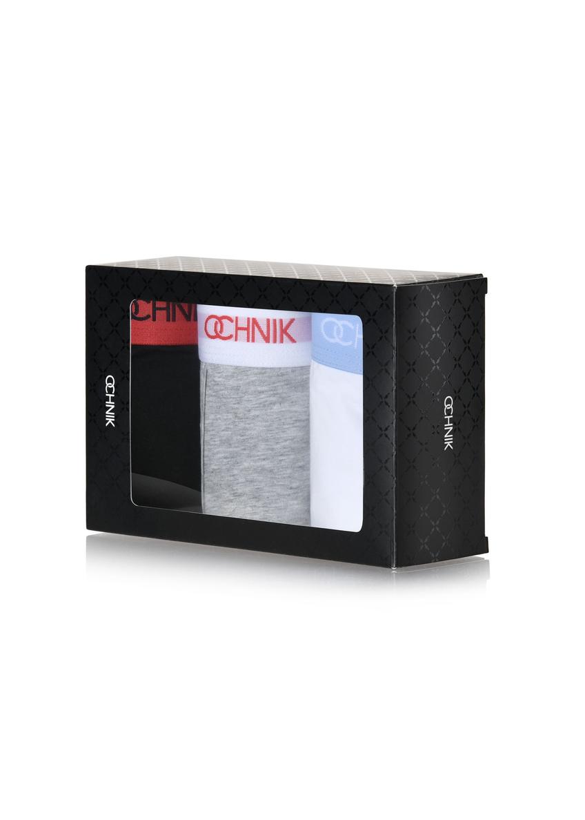 Trójpak kolorowych bokserek męskich ZESMB-0001A-15(KS)