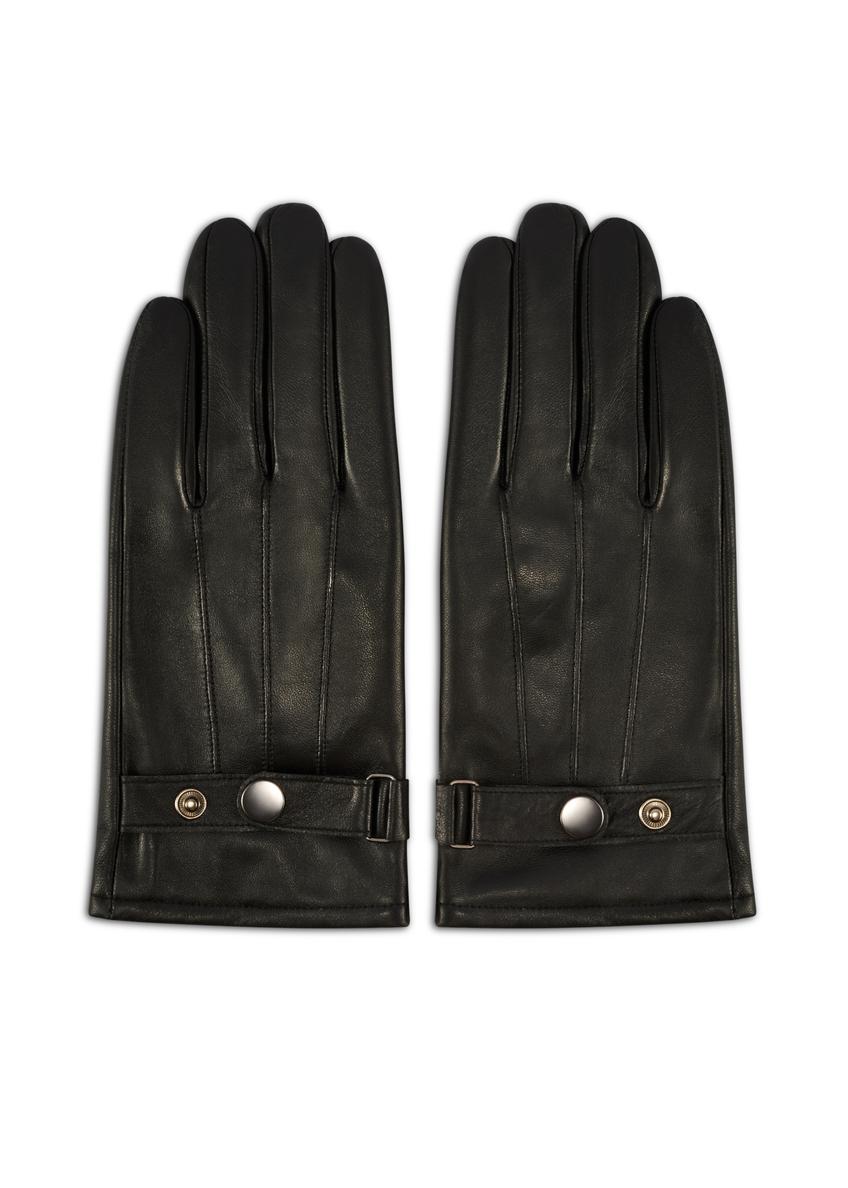 Рукавички чоловічі шкіряні регульовані REKMS-0022A-99(Z25)