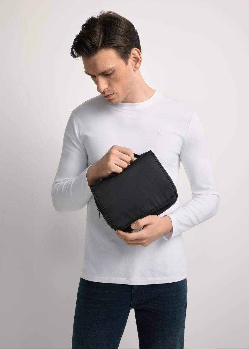 Kosmetyczka męska w kolorze ciemnoszarym TORMN-0370-95(Z25)