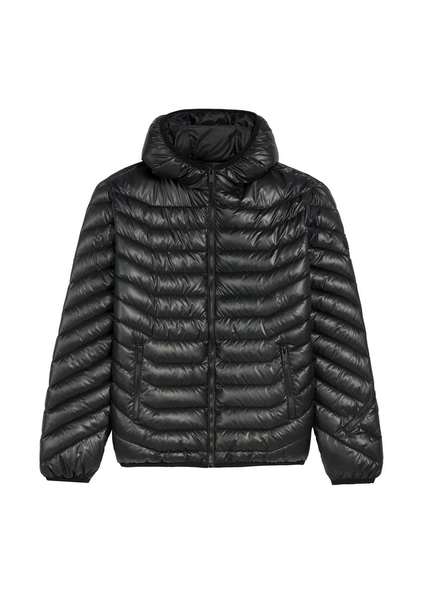 Чоловіча куртка чорного кольору KURMT-0380-99(Z25)