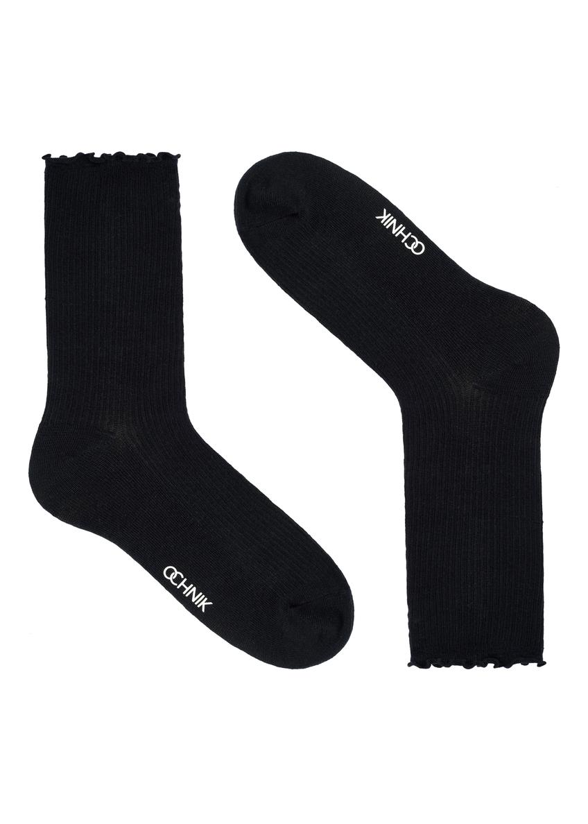 Zestaw skarpet damskich w kolorze czarnym ZESDT-0037-99(Z25)