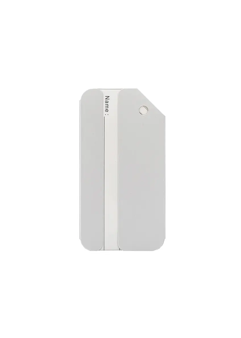 Srebrny identyfikator do bagażu AW-012-0003-92(W25)