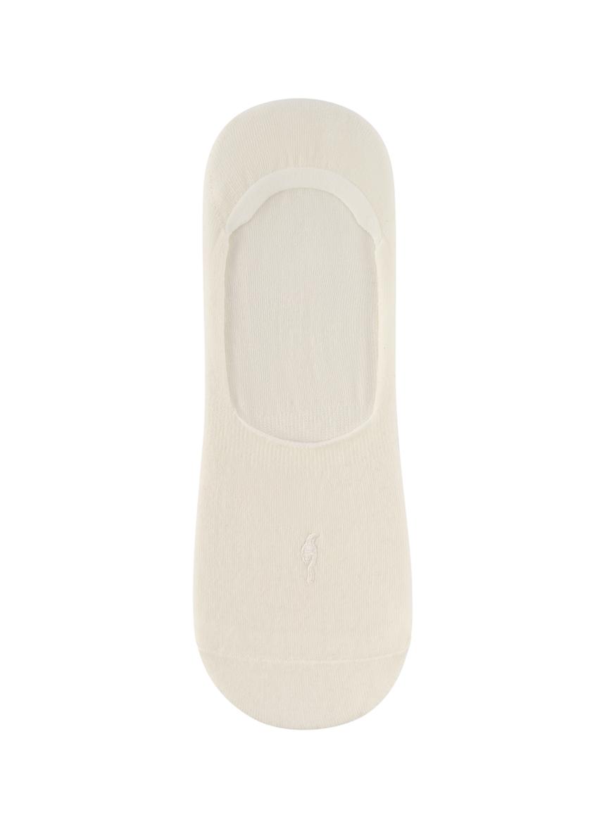 Кремові чоловічі шкарпетки SKAMT-0150B-0B(W26), вигляд виробу спереду на білому тлі.