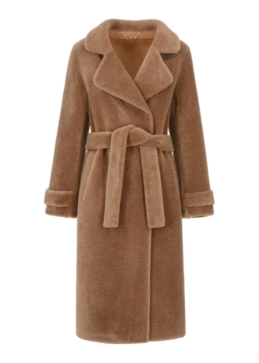 Жіноче довге вовняне хутро FUTDW-0019-24(Z23)-03