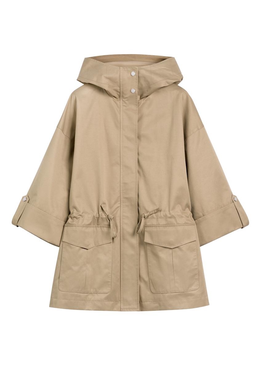 Бежева демісезонна жіноча куртка KURDT-0661-1B(W26)