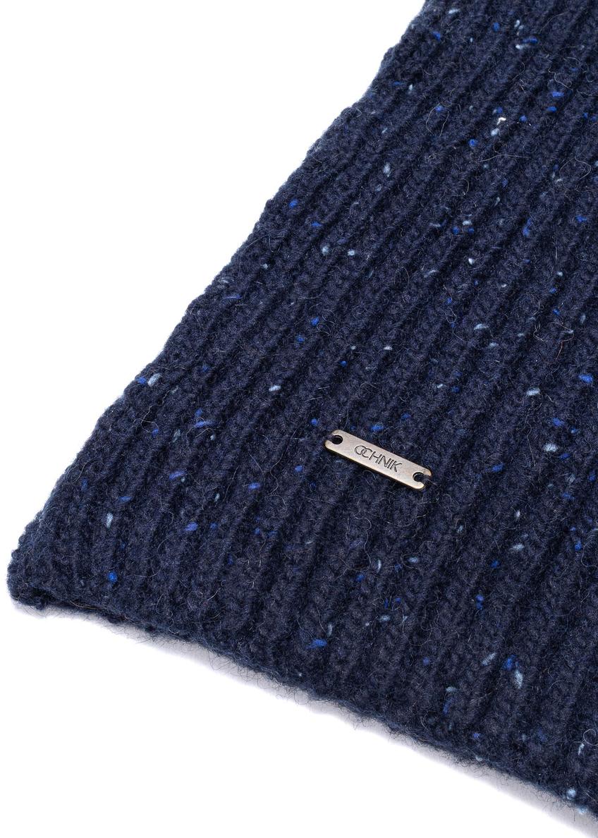 Granatowy szalik męski SZAMT-0086-69(Z25)