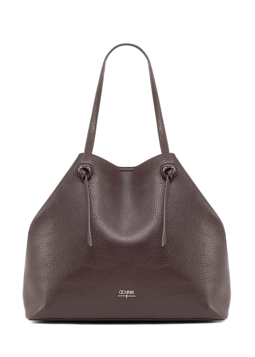 Велика коричнева жіноча сумка TOREC-0995A-89(Z25)