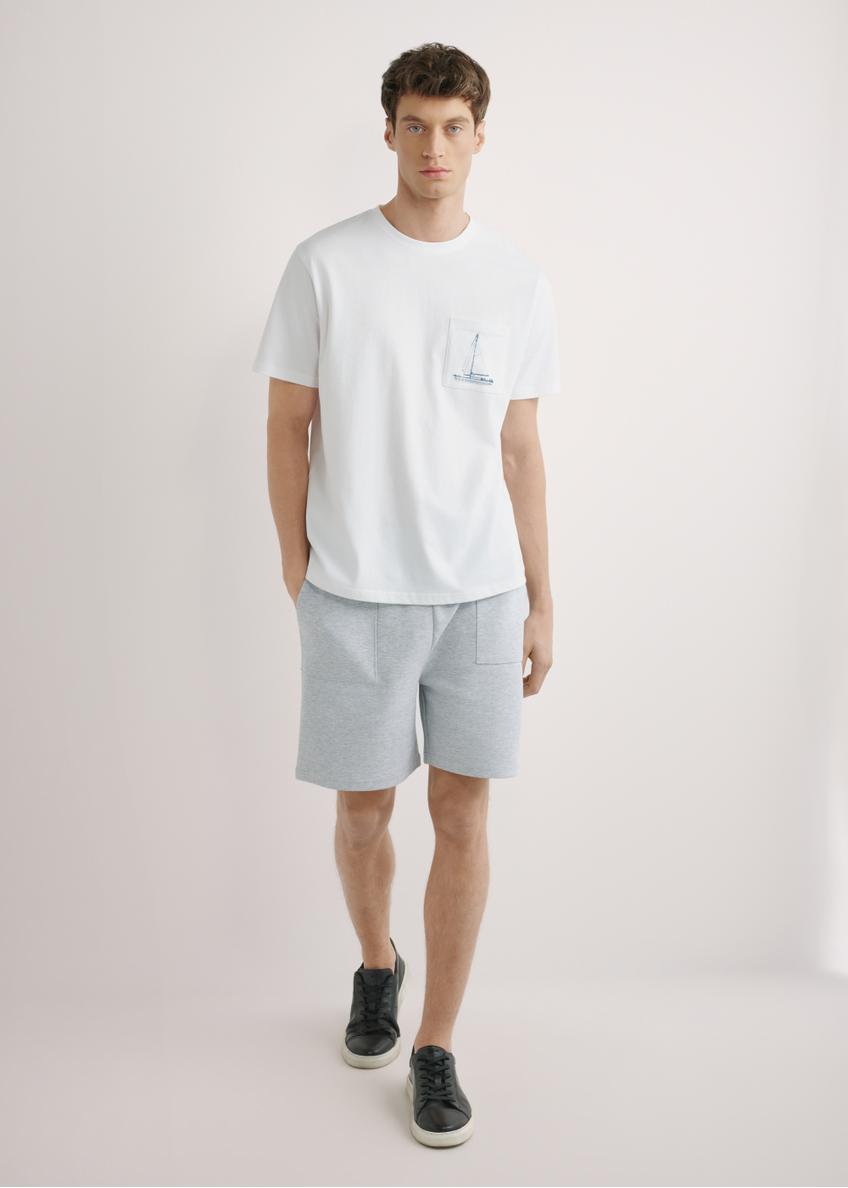 Сірі чоловічі спортивні шорти SZOMT-0035-9A(W26)