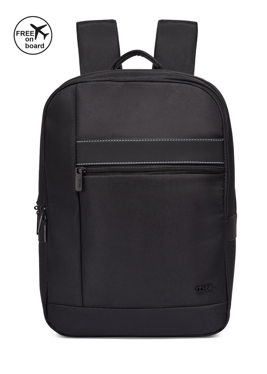 Чорний двокамерний чоловічий рюкзак TORMN-0421-99(Z26)