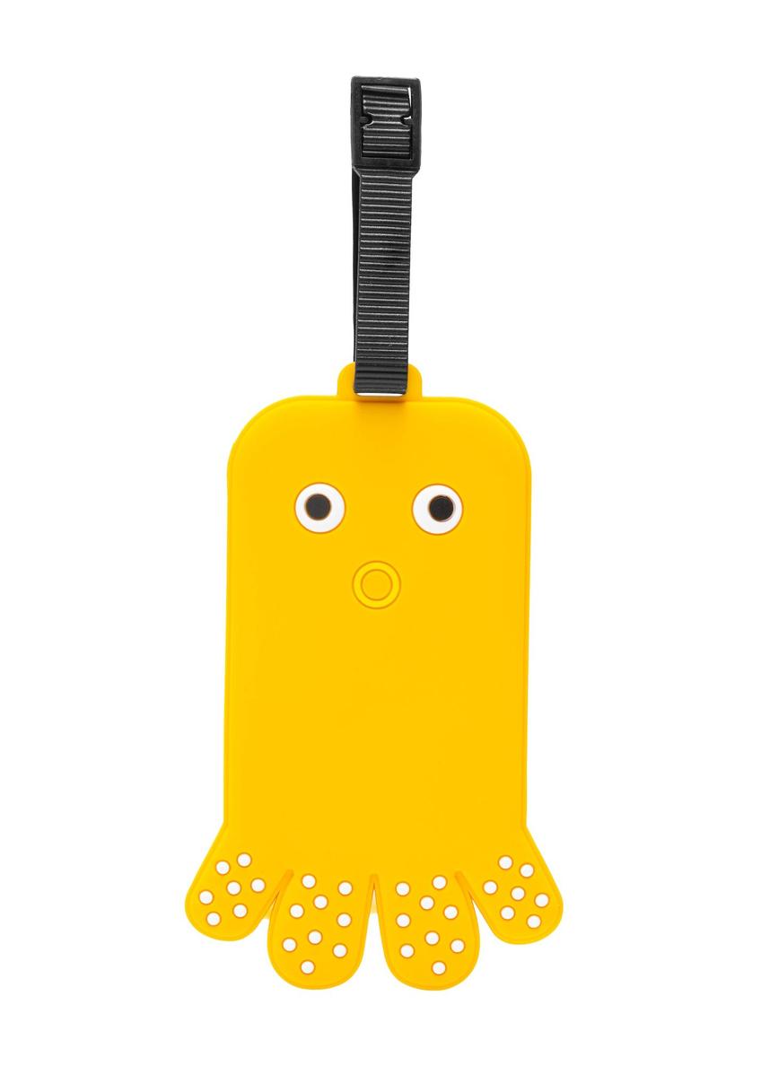 Багажна бирка AW-012-0004-2B(W26), вигляд виробу спереду на білому тлі.