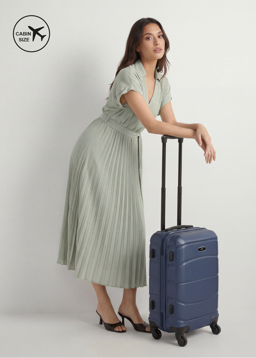 Walizka mała na kółkach WALAB-0077-7D-19(W26)