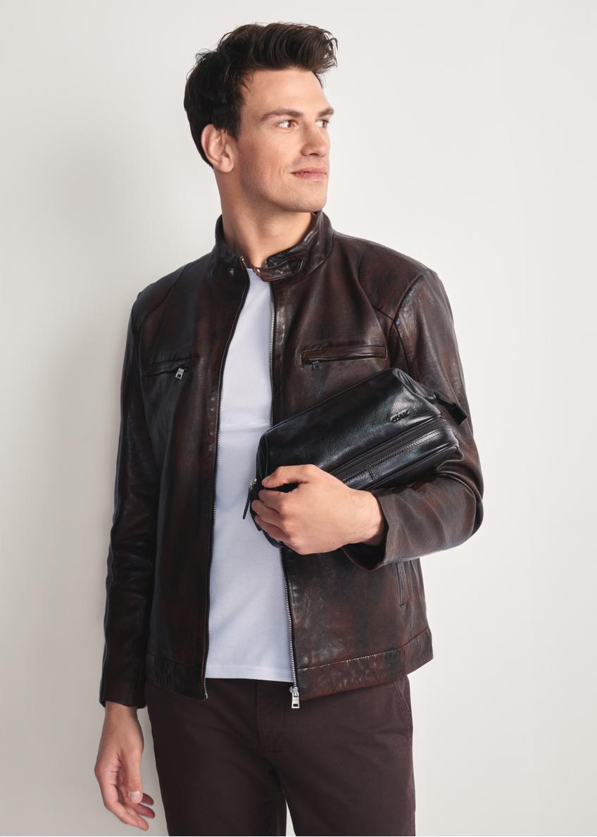 Kosmetyczka męska z połyskiem TORMS-0479-99(Z25)