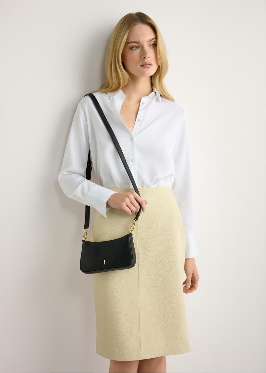 Mała czarna torebka damska TOREC-1188-99(W26)