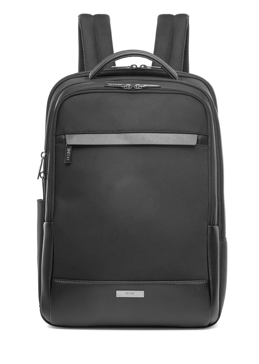 Czarny podróżny plecak męski TORMN-0376-99(Z25)