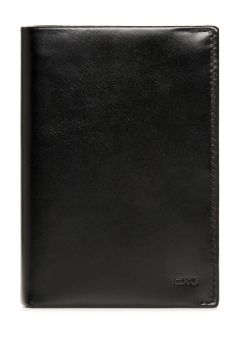 Czarny duży skórzany portfel męski PORMS-0662-99(Z25)