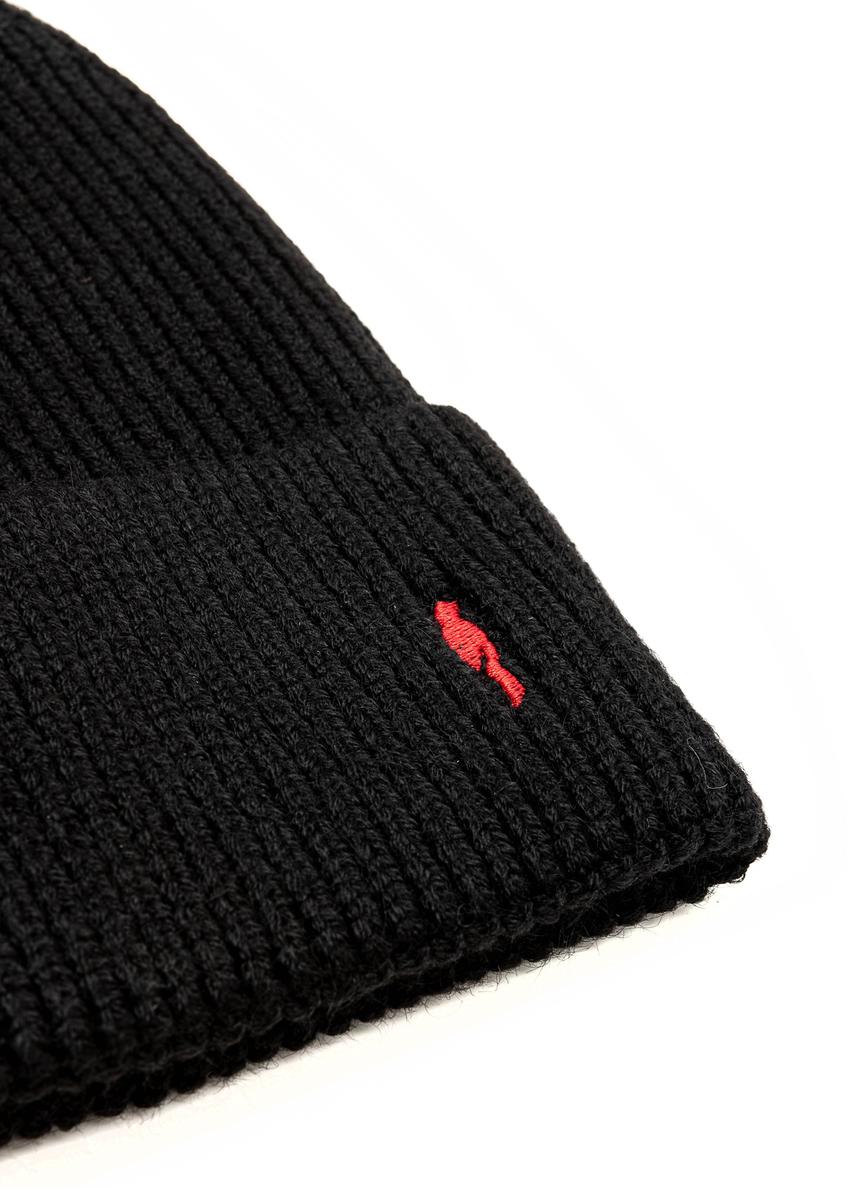 Чоловіча шапка темно-синього кольору CZAMT-0084-69 (Z25)