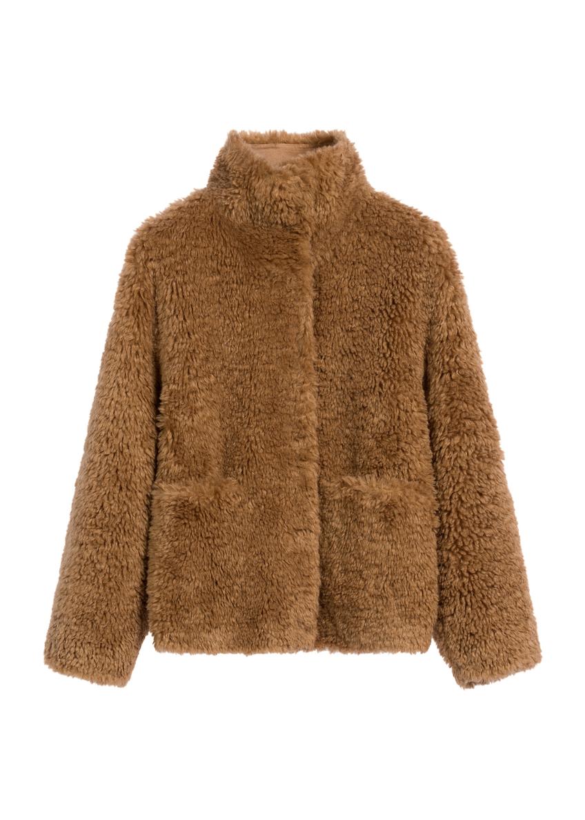 Коричнева жіноча шуба FUTDP-0021B-89(Z25)