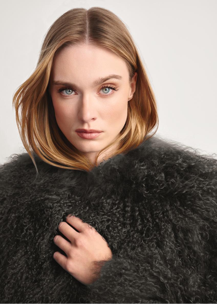 Сіре коротке натуральне хутро FUTDF-0104-31780(Z25)