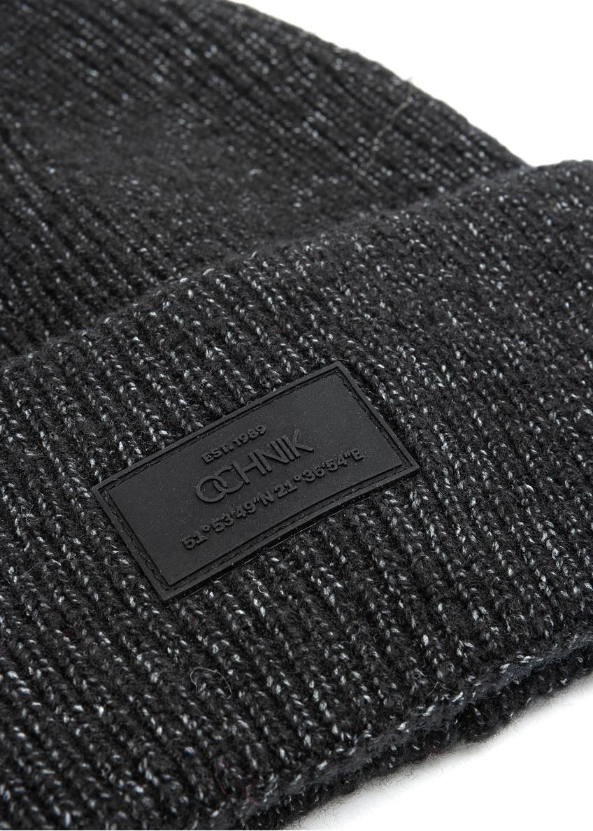 Granatowa czapka męska CZAMT-0070A-69(Z25)