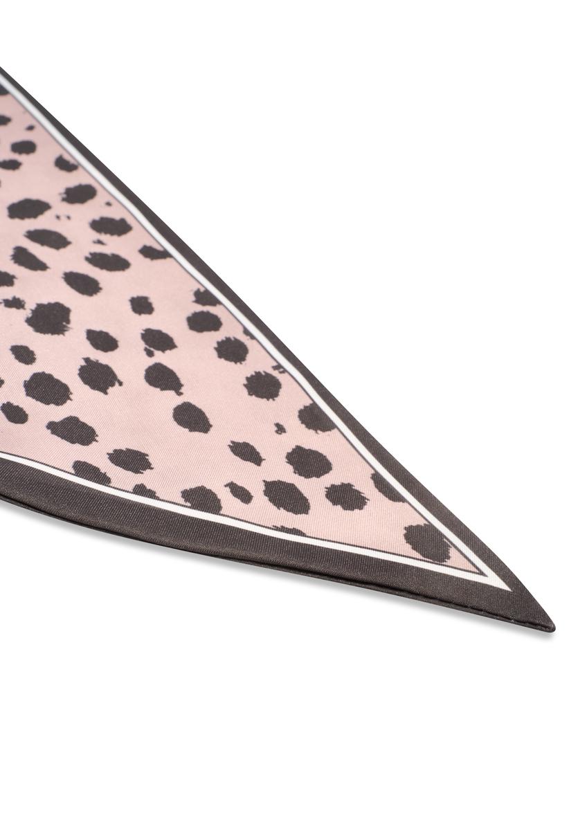 Жіноча хустинка з леопардовим принтом SZADT-0213-86(Z25)