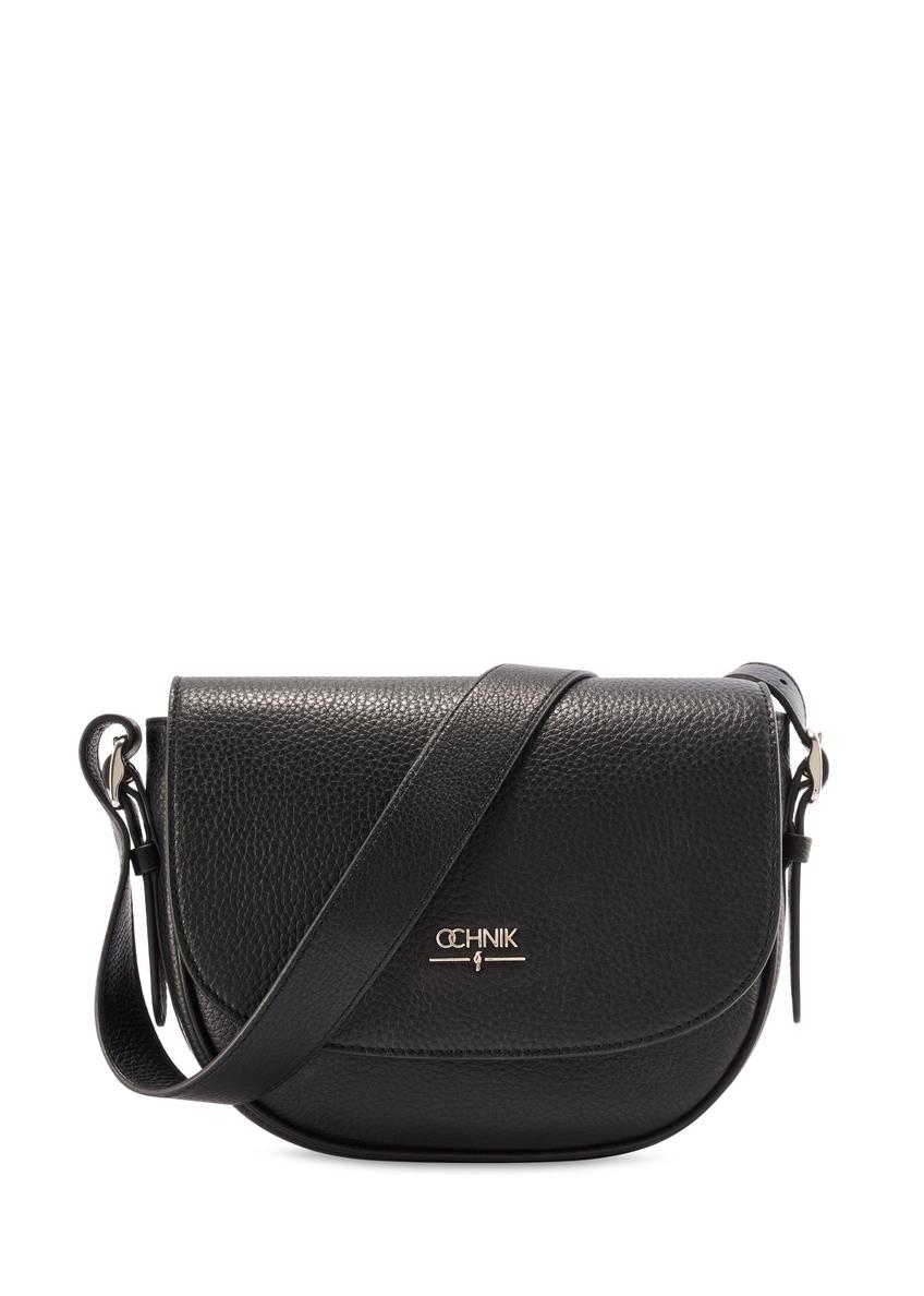 Czarna groszkowana listonoszka damska TORES-1122D-99(Z25)