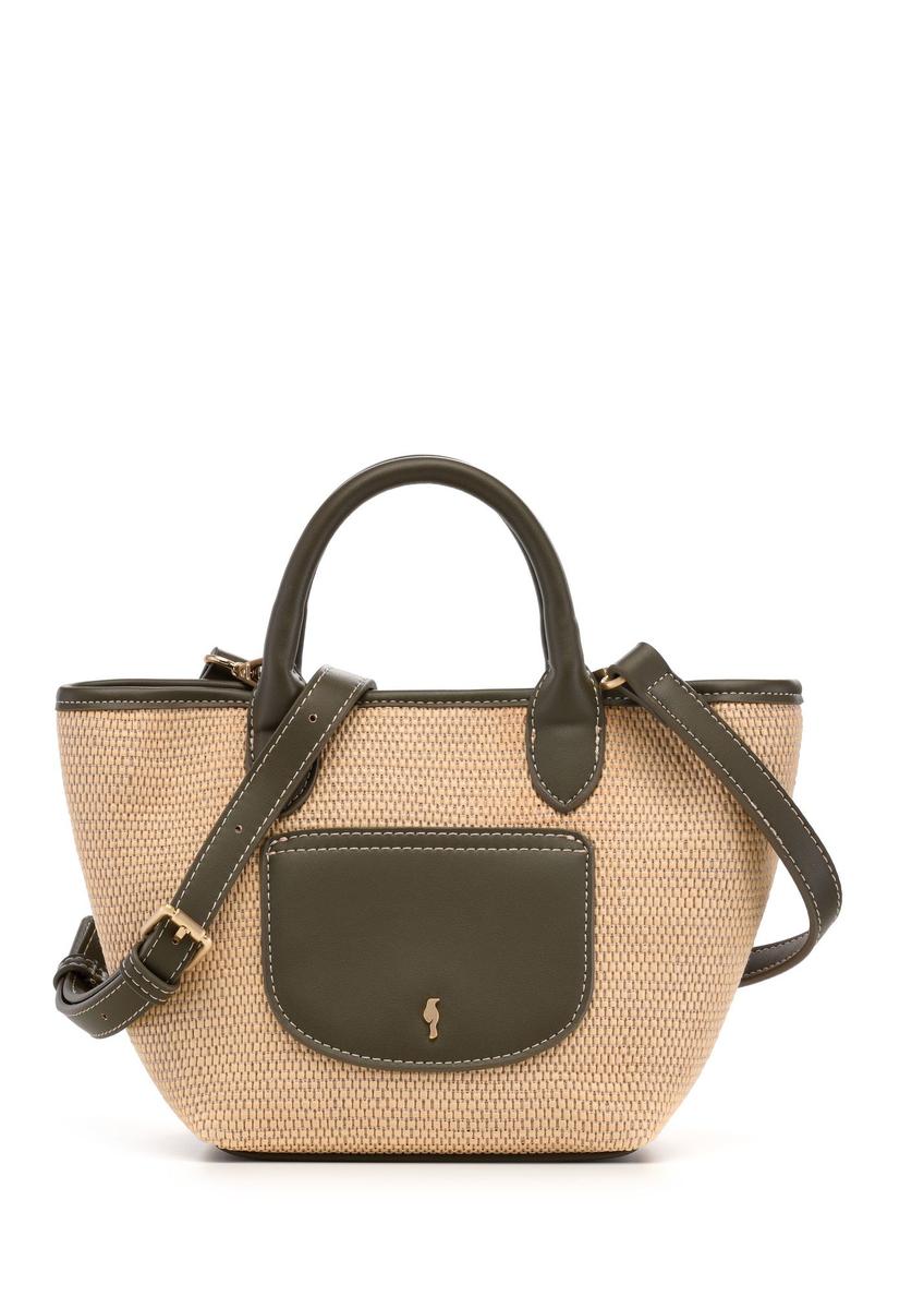 Маленька плетена жіноча сумка TOREC-1230-1B(W26)