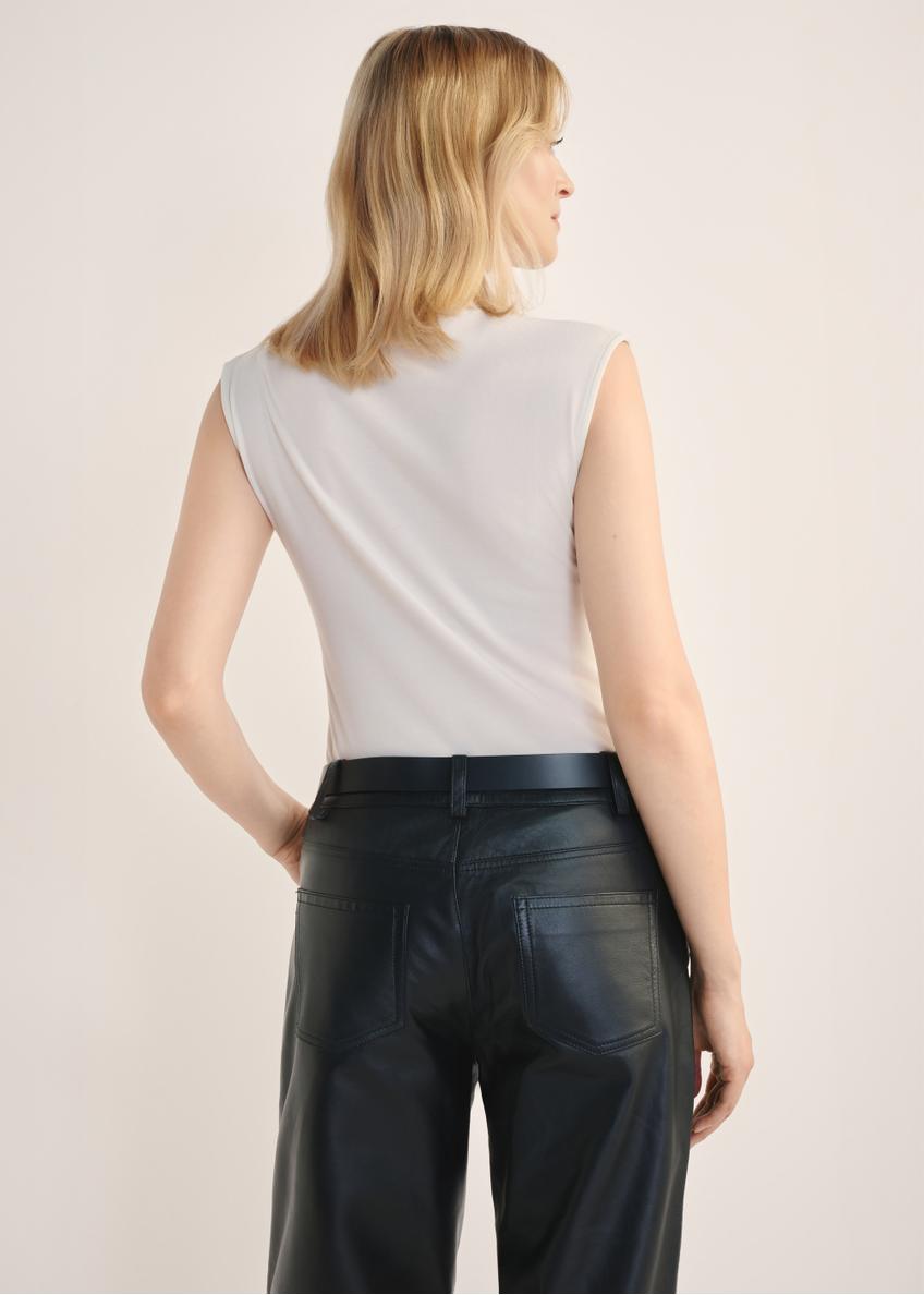 Кремова жіноча блузка BLUDT-0193-12(Z25)