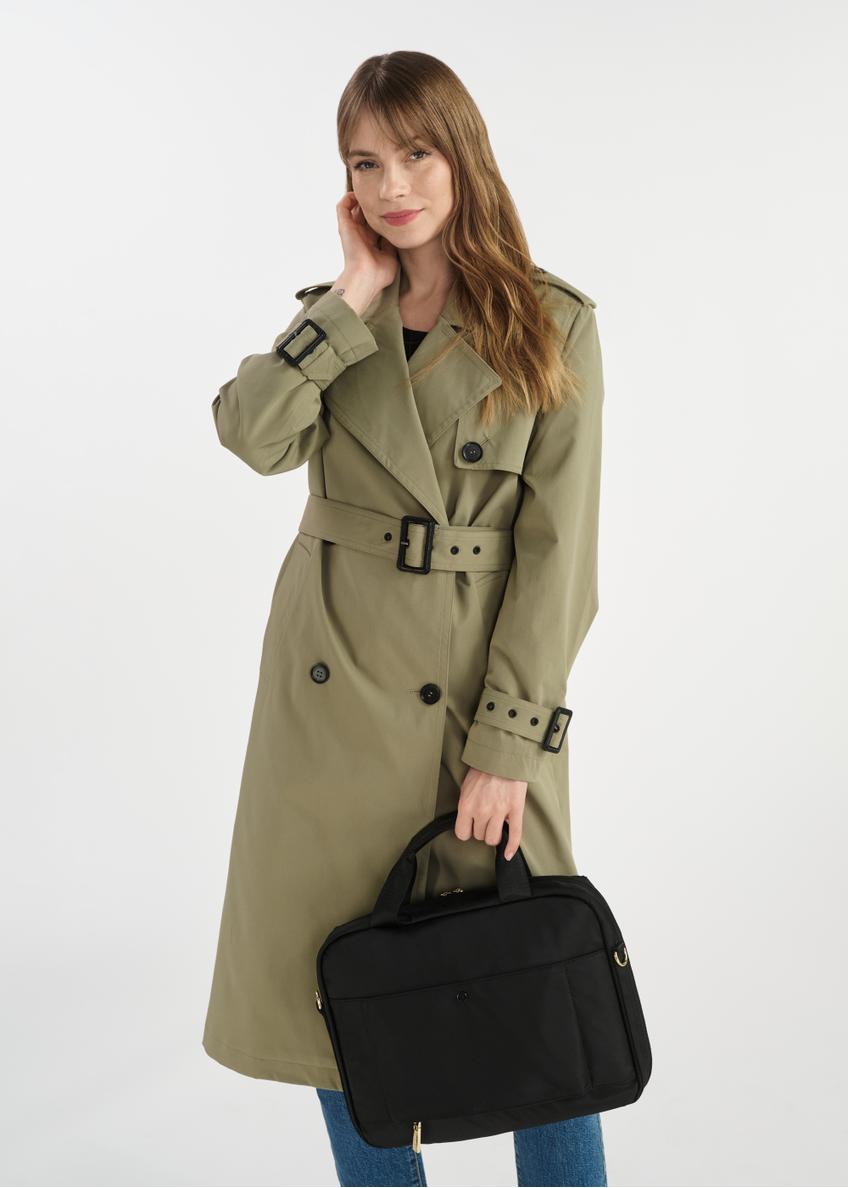 Czarna damska torba na laptopa TOREN-0306-99(W25)