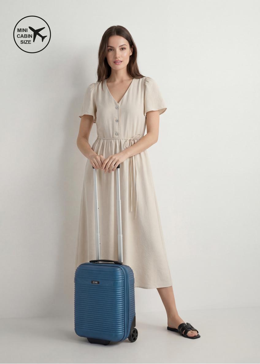 Мала валіза на колесах - ручна поклажа WALAB-0040-61-16(W25)