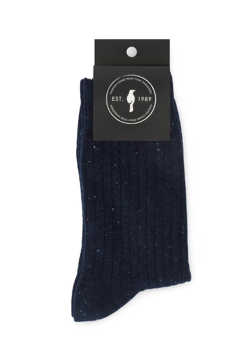 Granatowe skarpety męskie SKAMT-0192-69(Z25)