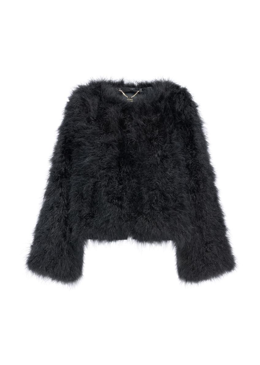 Жіноча шубка з індички FUTDF-0097A-1270(Z25)