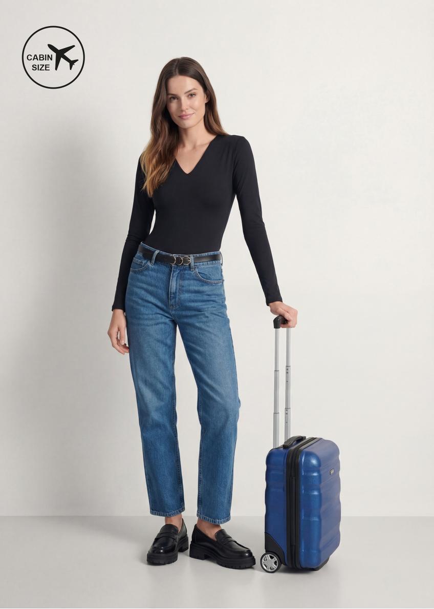 Мала валіза на колесах - ручна поклажа WALPC-0012-69-16(W25)