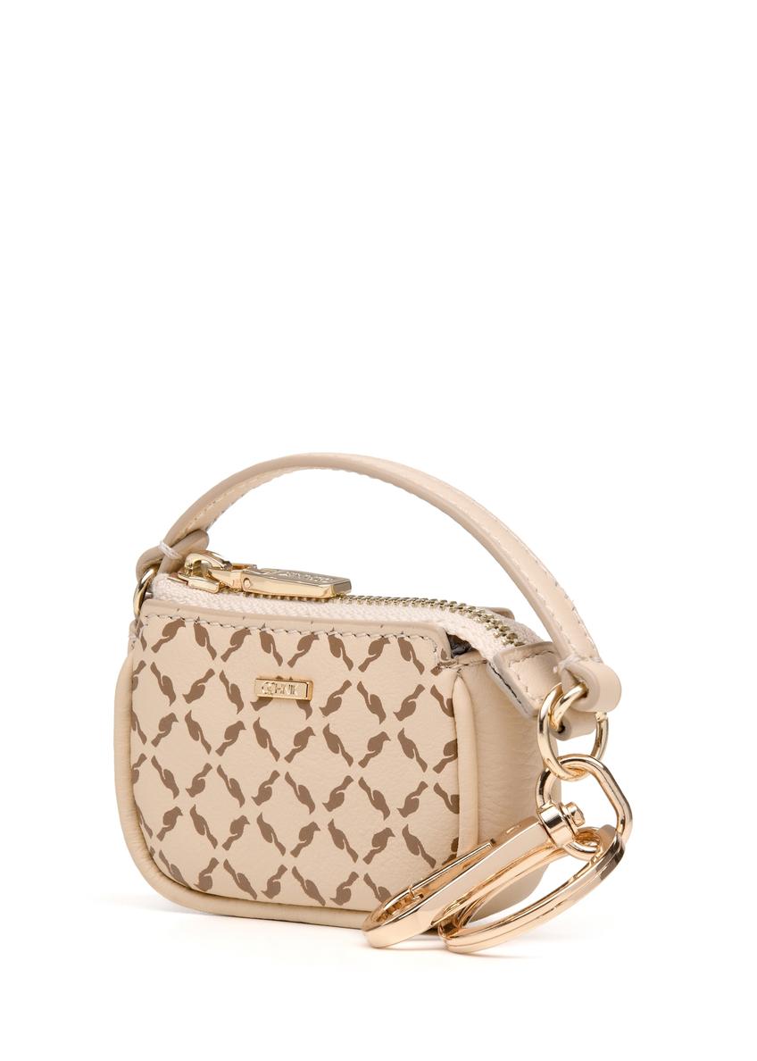 Skórzany brelok w kształcie torebki BRELOK-0213-89(Z25)