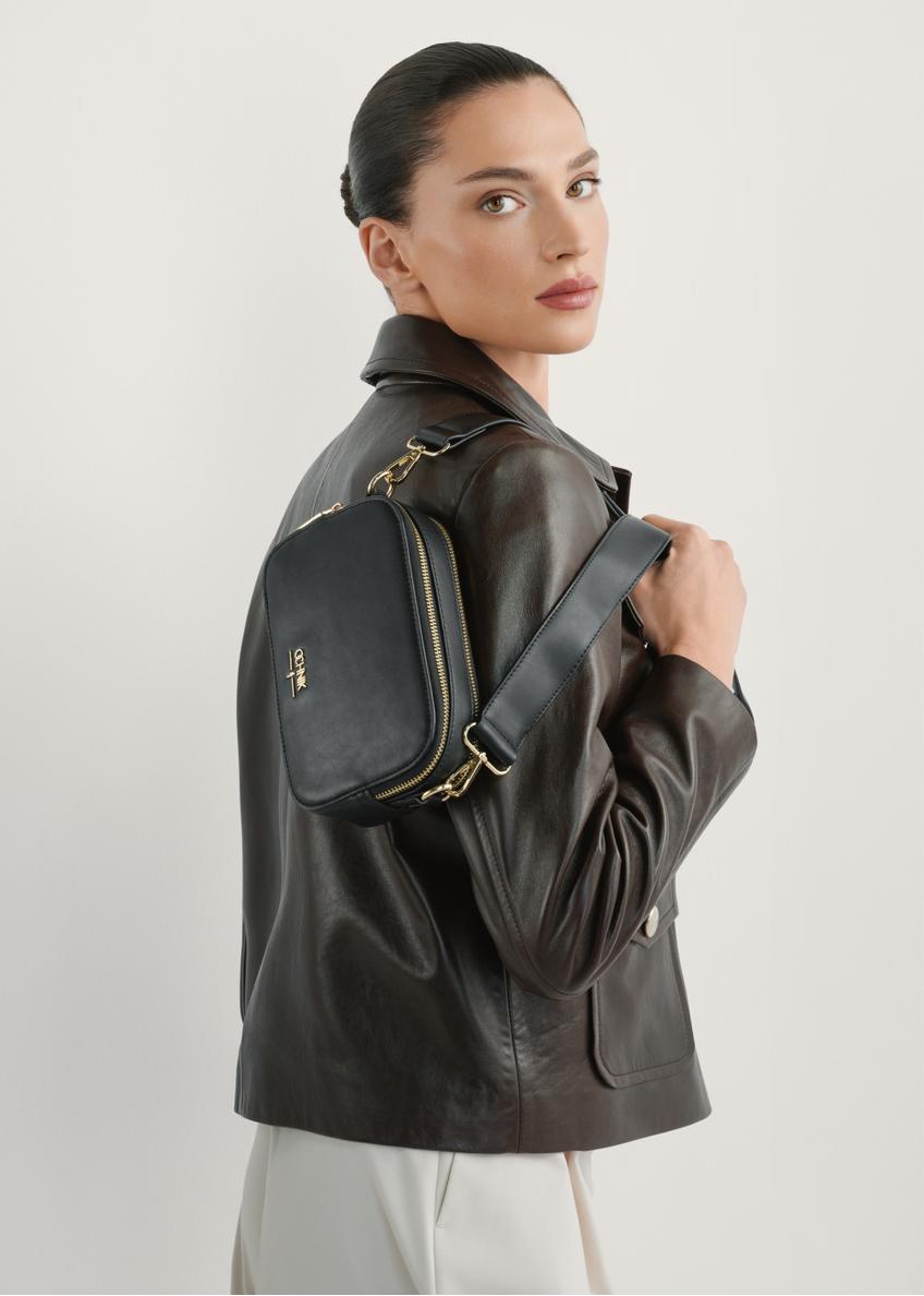 Чорна мала жіноча сумка TOREC-1172-99(W26)