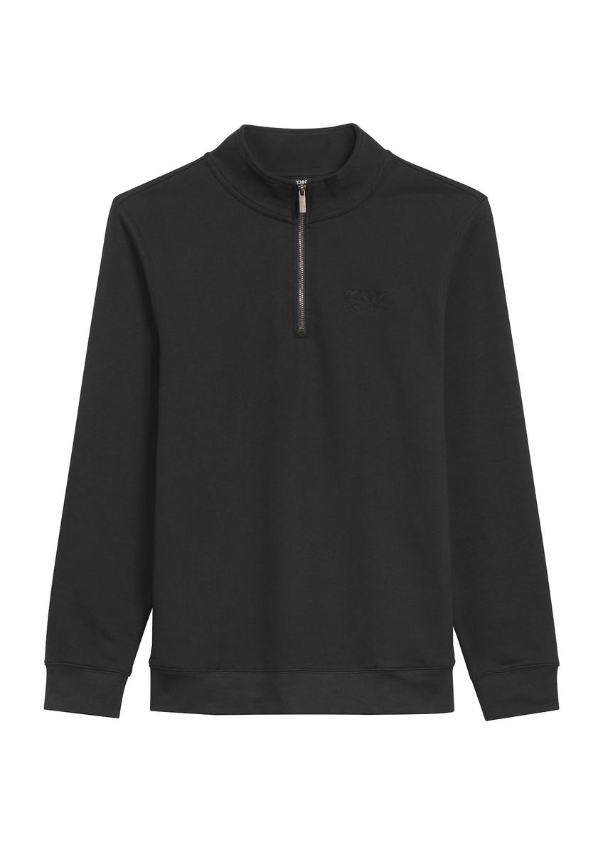 Чорний чоловічий светр без капюшона BLZMT-0067-99(Z25)