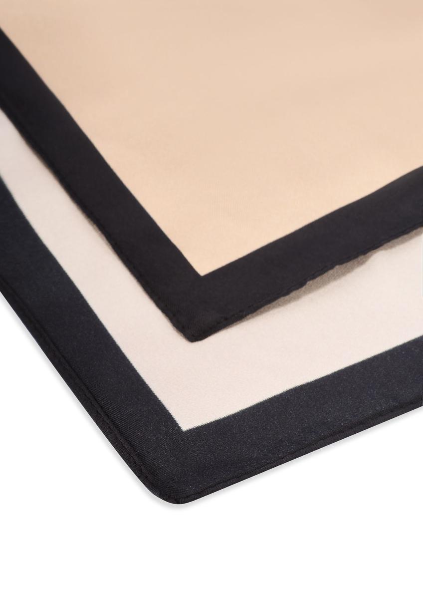 Beżowa apaszka damska SZADT-0187-1B(W26)