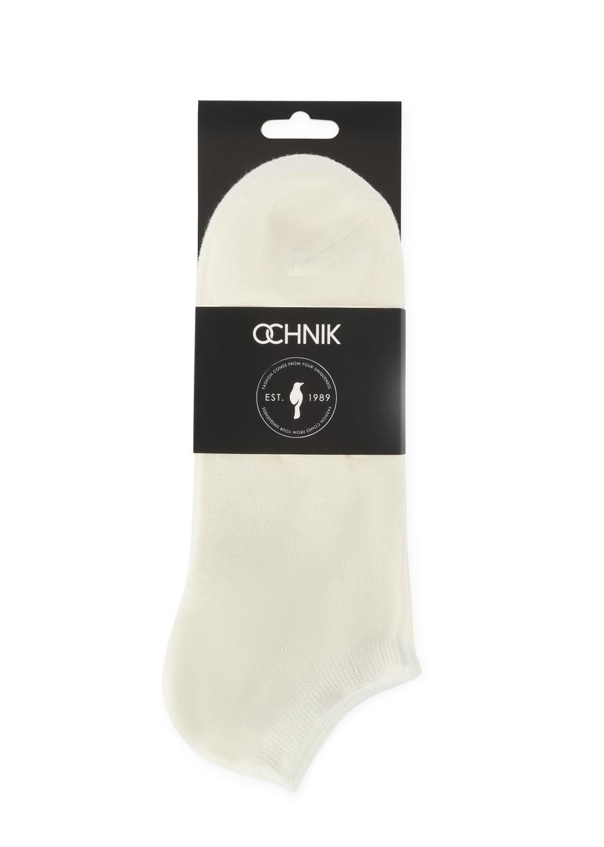 Набір білих коротких жіночих шкарпеток ZESDT-0041-11(Z25)