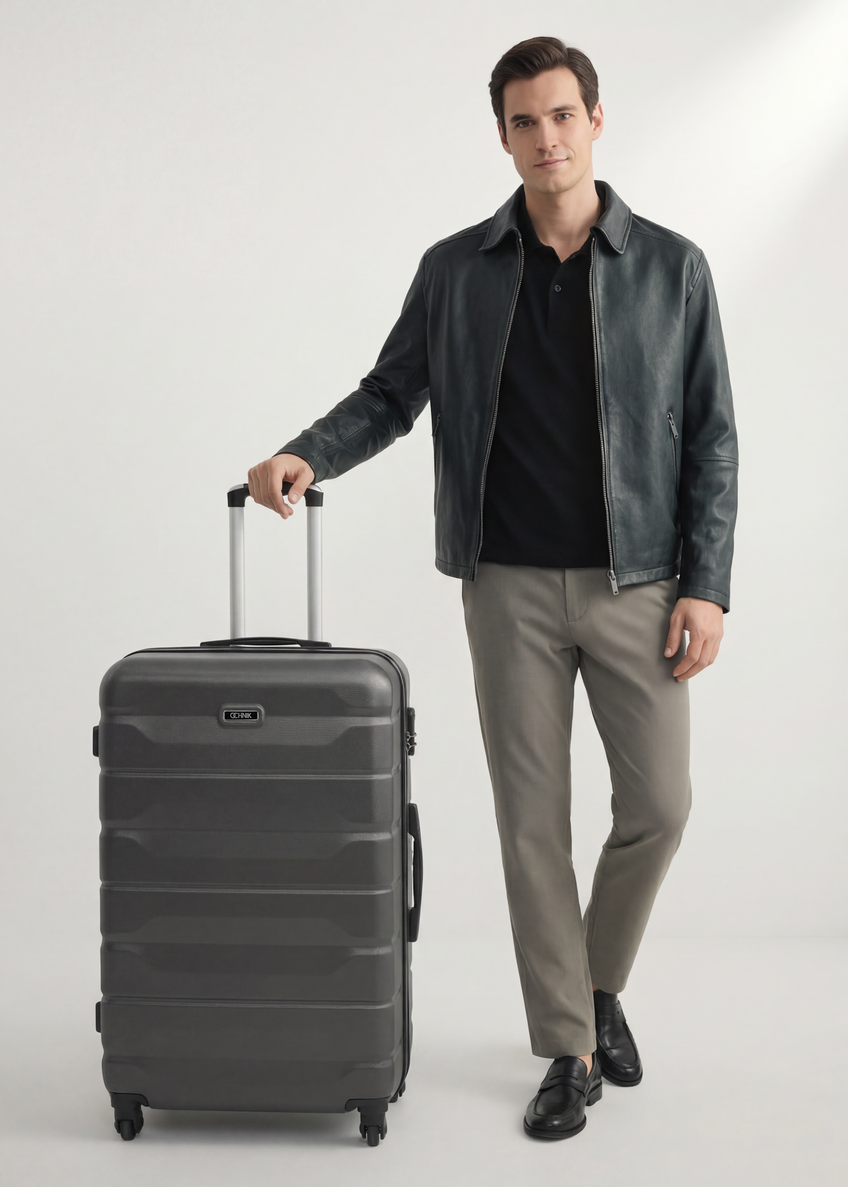 Велика валіза на колесах WALAB-0067-9B-28(W26)