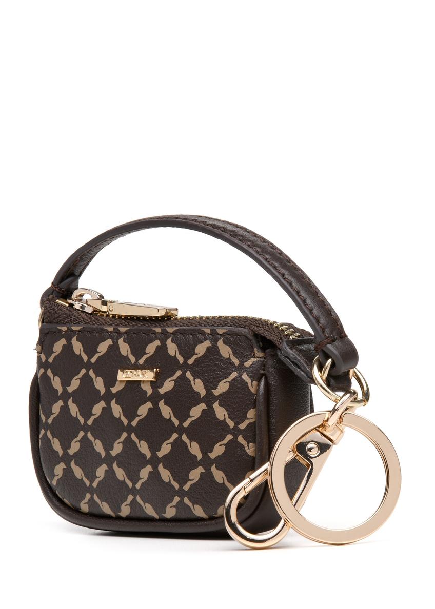 Skórzany brelok w kształcie torebki BRELOK-0213-89(Z25)