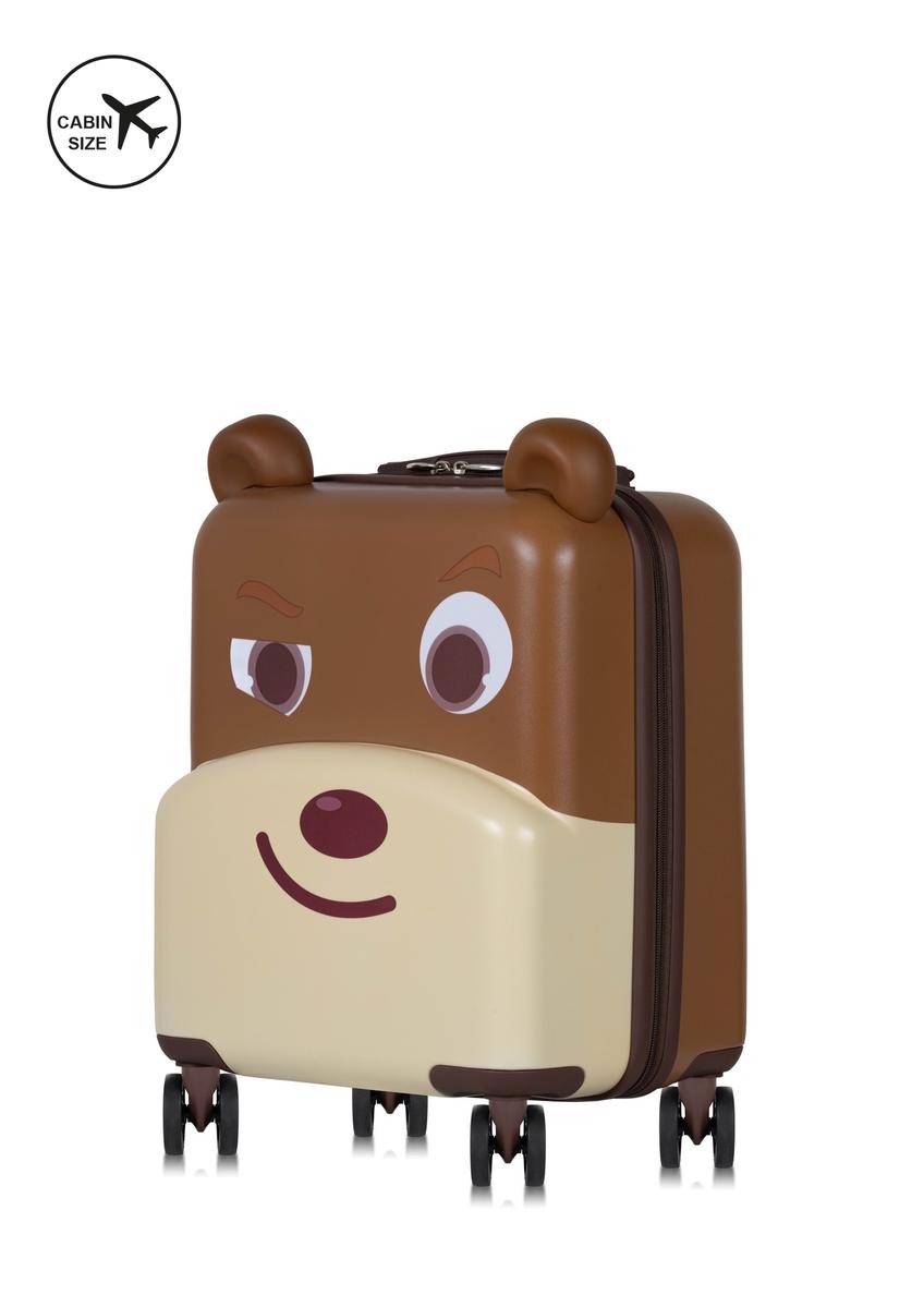 Валіза маленький ведмедик на колесах WALAB-0080-79-20(W25)