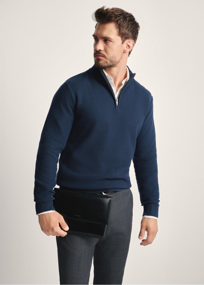 Czarna mała skórzana aktówka męska TORMS-0469-99(Z25)