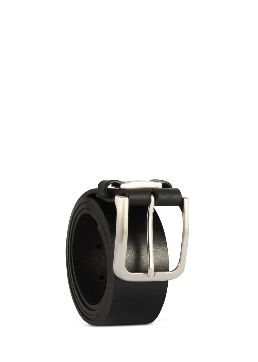 Чорний чоловічий шкіряний ремінь PASMS-0273-99(Z25)