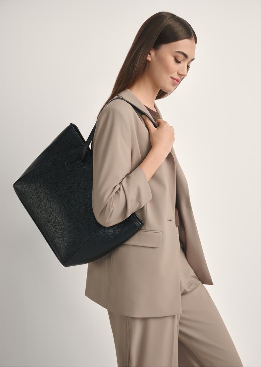 Чорна жіноча шоперка TOREC-1162-99(W26)