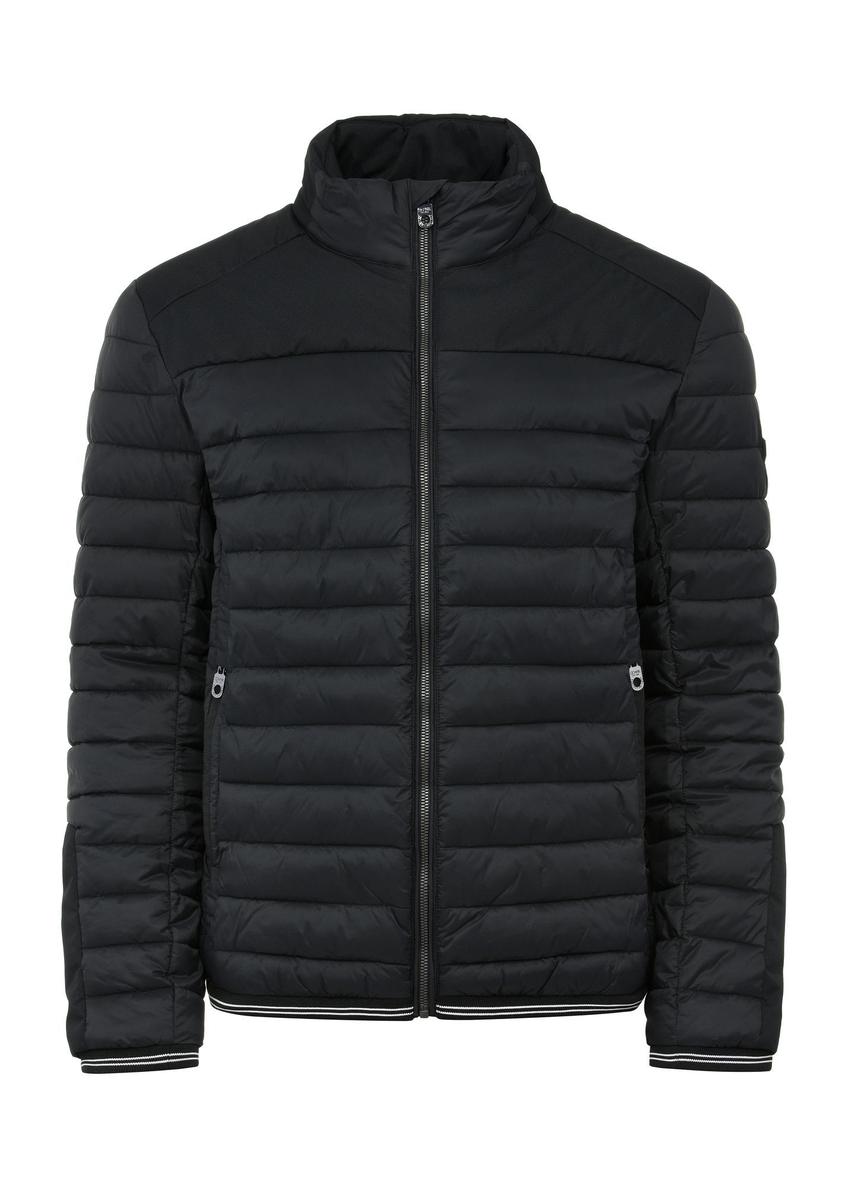 Чоловіча чорна міжсезонна куртка KURMT-0358A-99(W26)