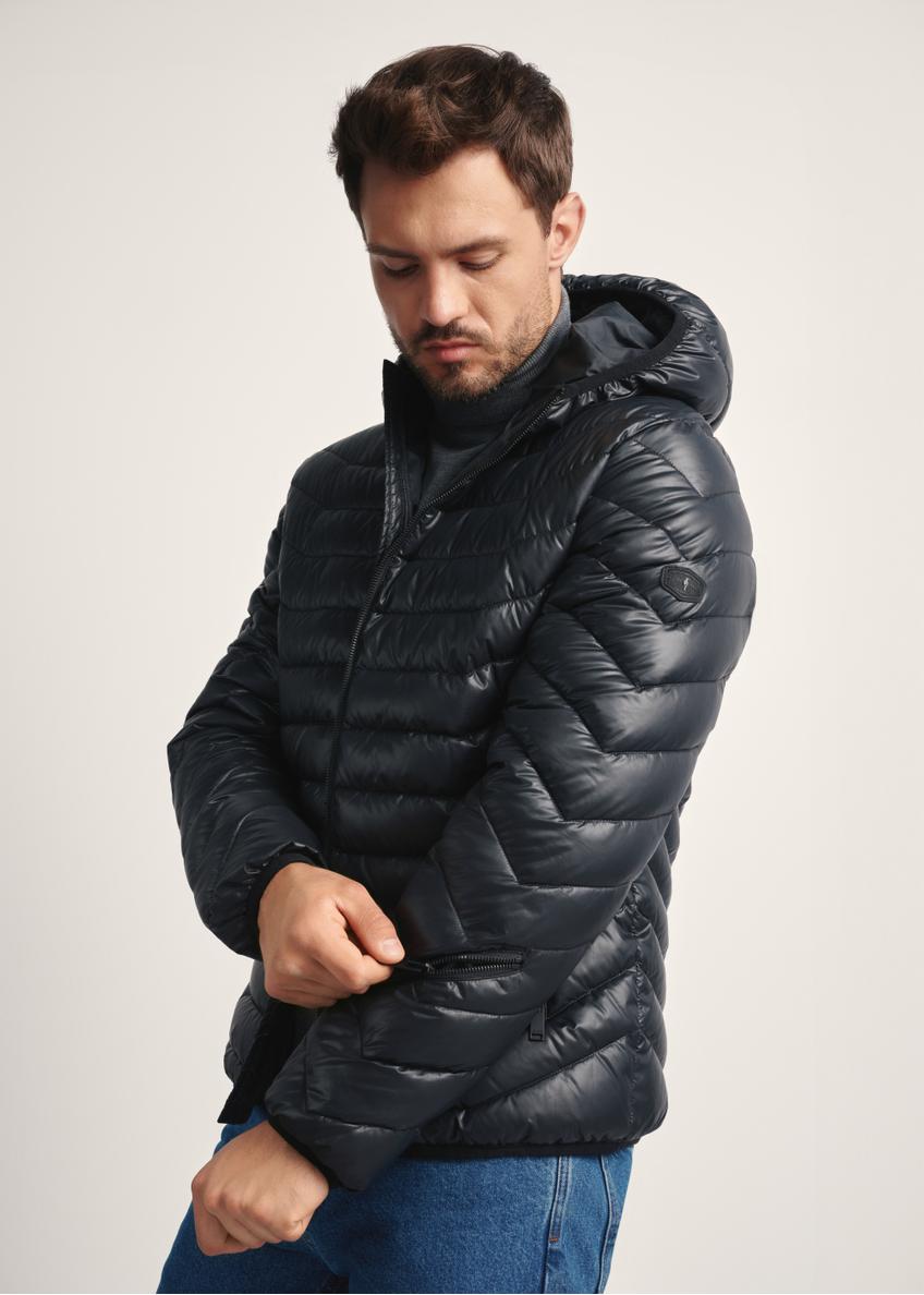 Чоловіча куртка чорного кольору KURMT-0380-99(Z25)