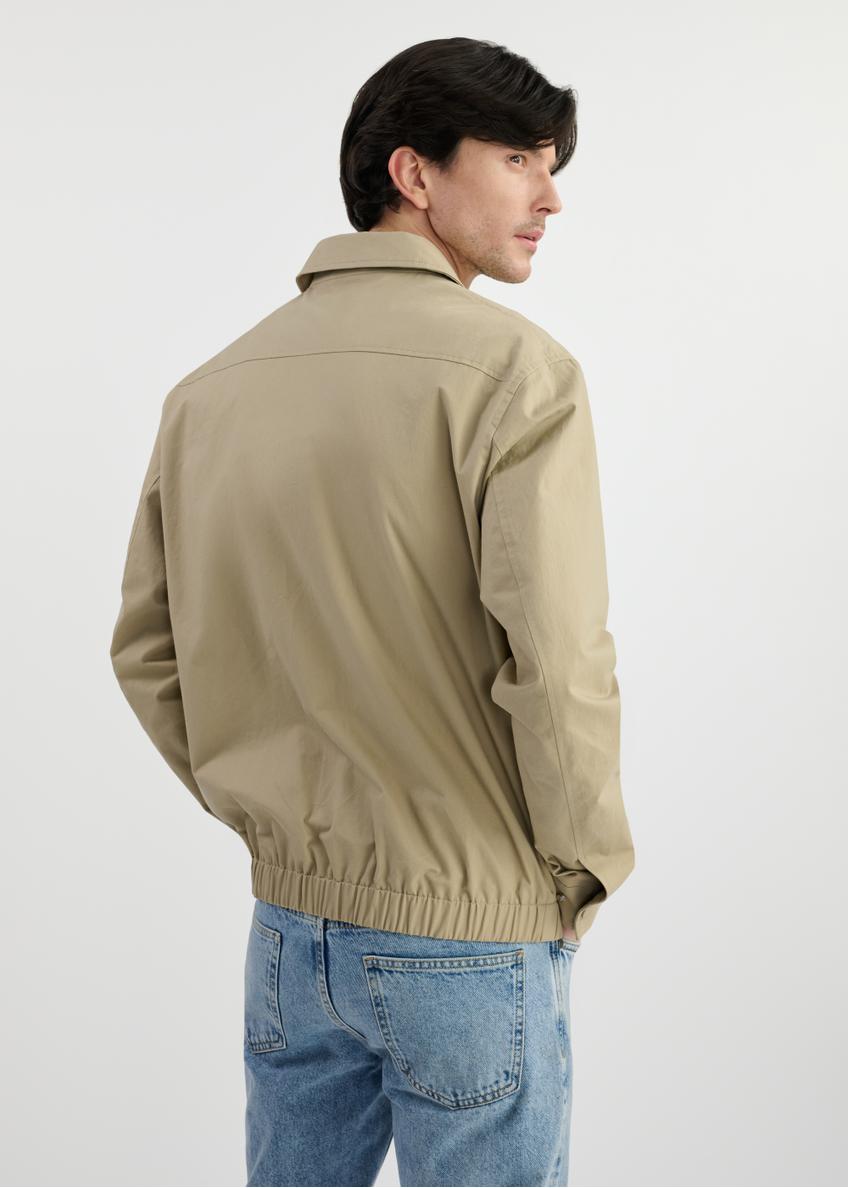 Бежева демісезонна чоловіча куртка KURMT-0365-82(W25)