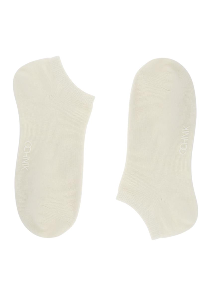 Набір білих коротких жіночих шкарпеток ZESDT-0041-11(Z25)