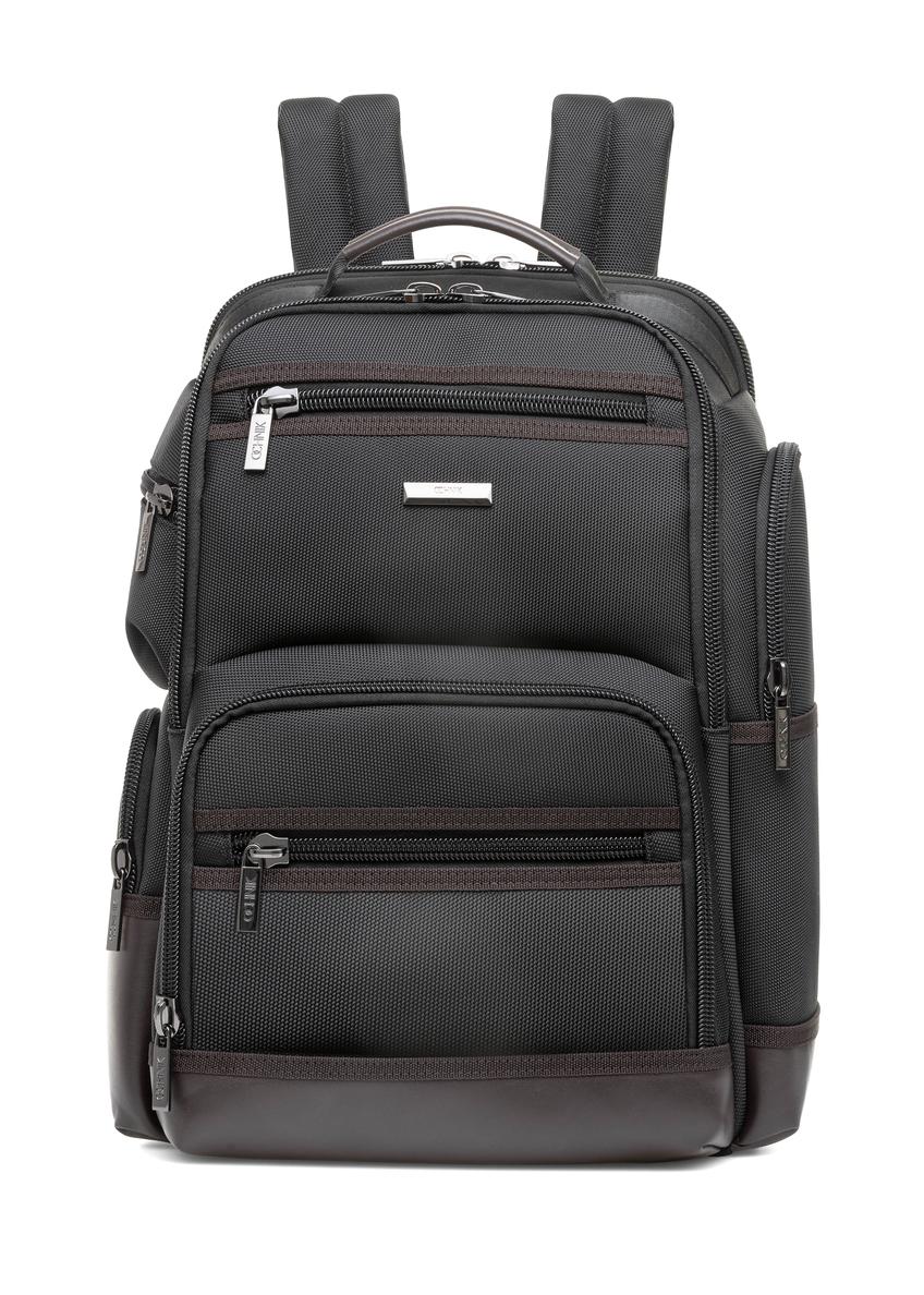 Czarny pojemny plecak męski TORMN-0378-98(Z25)