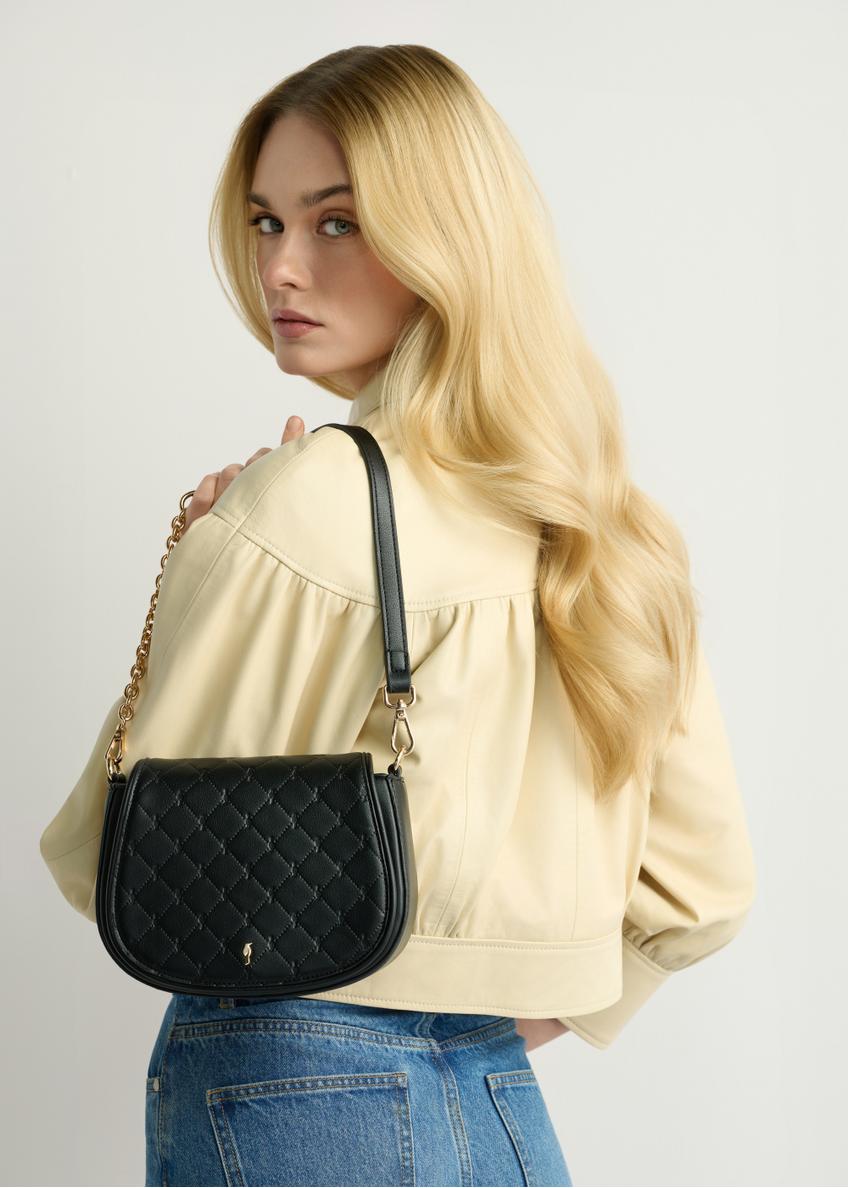 Чорна жіноча сумка через плече TOREC-1179-9P(W26)